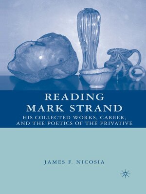 cover image of Reading Mark Strand